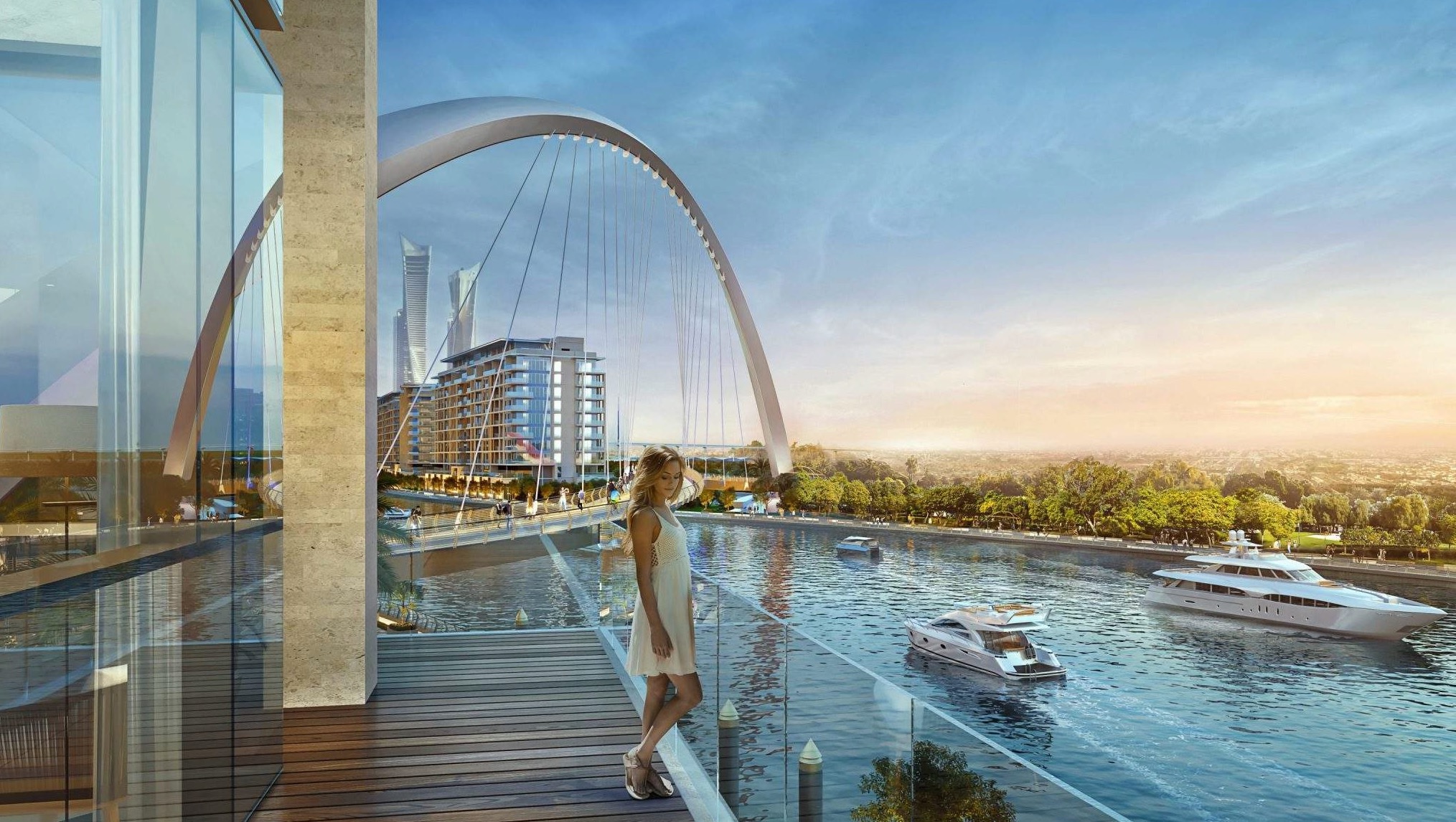 Luxury Waterfront  1 - 2 BR Apartemnt In Dubai
